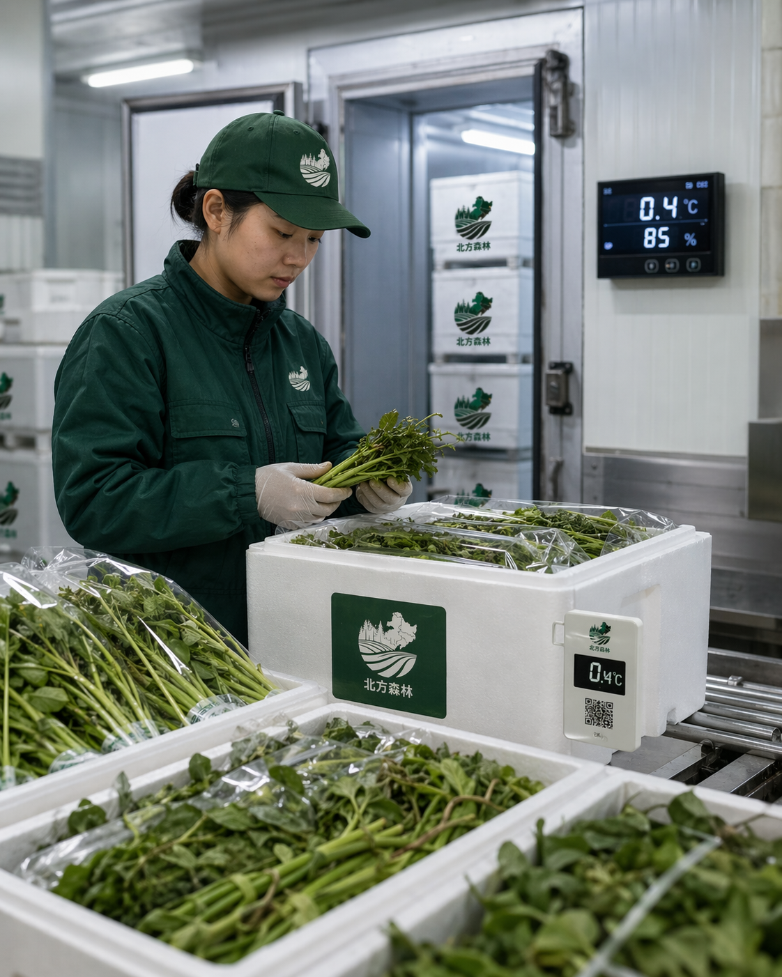 北方森林山野菜采后预冷、仓储保鲜与冷链交付体系
