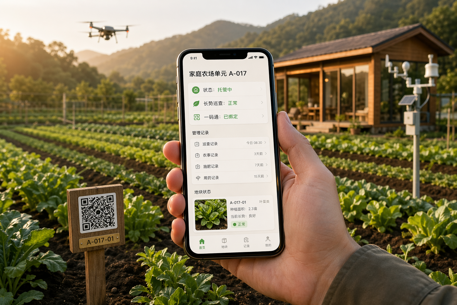 统一托管 — 一码通登记与经营