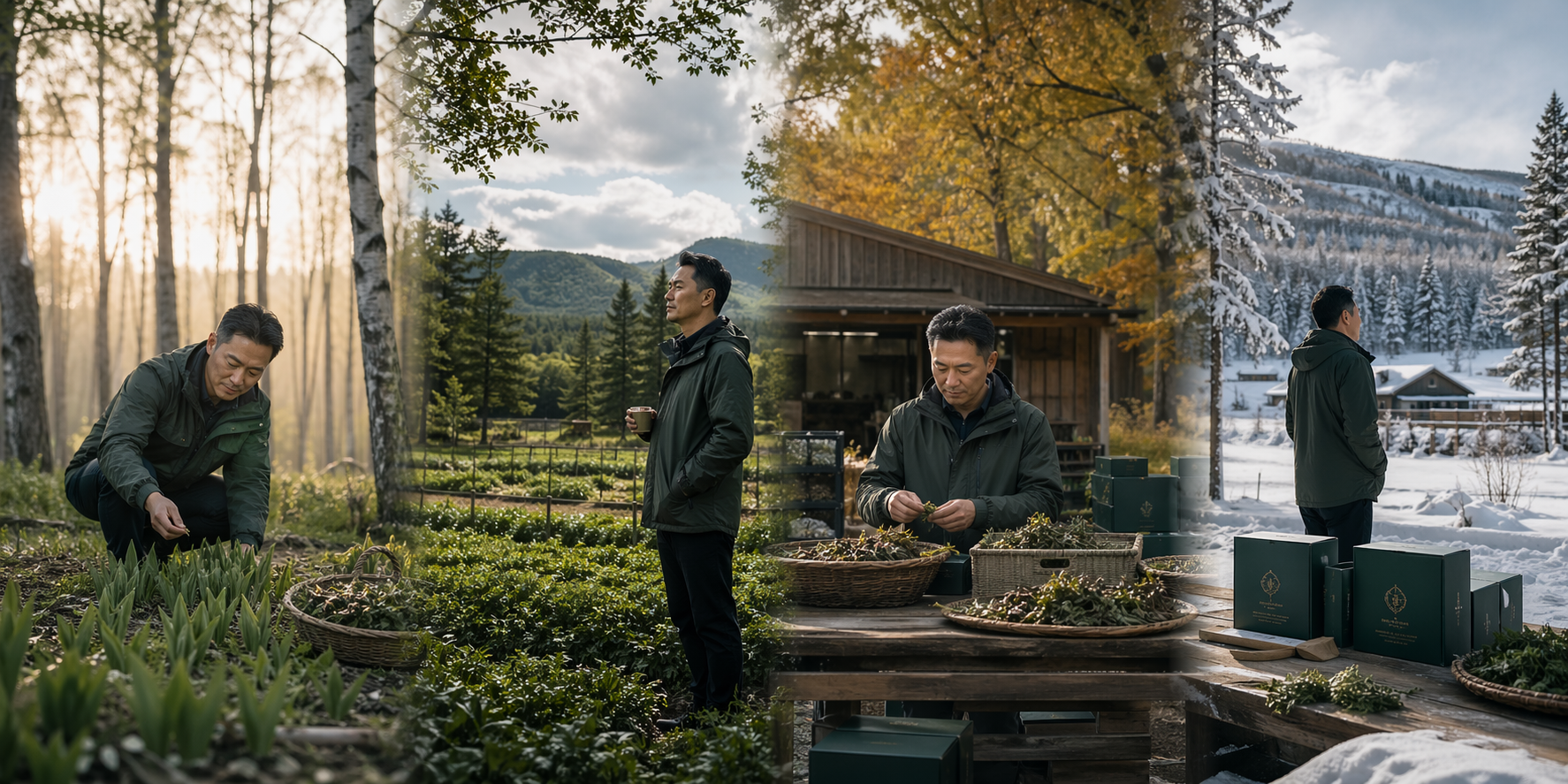 一位家庭农场主的一年：从破土到封园的 365 天